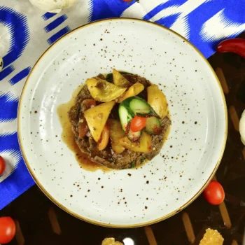 Брокколи с мясом