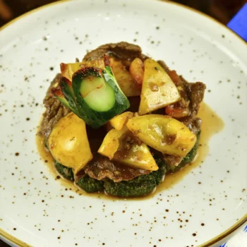 Брокколи с мясом