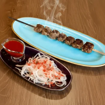 Шашлык из печени