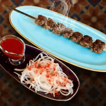 Шашлык из печени